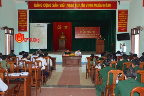 Ban Chỉ đạo 515 huyện Ba Tơ tổ chức hội nghị rút kinh nghiệm kết luận địa bàn phục vụ lập bản đồ tìm kiếm, quy tập hài cốt liệt sĩ.