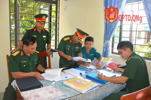 BỘ CHQS TỈNH KIỂM TRA KẾT QUẢ TỔ CHỨC THỰC HIỆN NHIỆM VỤ QP, QSĐP NĂM 2024