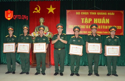 GHI NHẬN TỪ HỘI THI XE TỐT, LÁI XE AN TOÀN TRONG LLVT TỈNH.