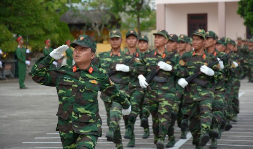 LLVT Quảng Ngãi: Đồng loạt ra quân huấn luyện năm 2018