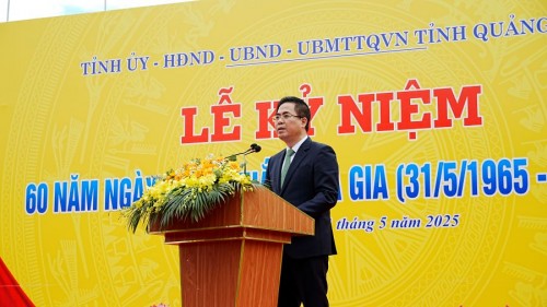 QUẢNG NGÃI TỔ CHỨC LỄ  KỶ NIỆM 60 NĂM NGÀY CHIẾN THẮNG BA GIA