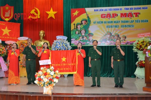 Ban liên lạc Tiểu đoàn Bộ binh 83, Tỉnh đội Quảng Ngãi đã tổ chức gặp nhân kỷ niệm 60 năm Ngày thành lập Tiểu đoàn