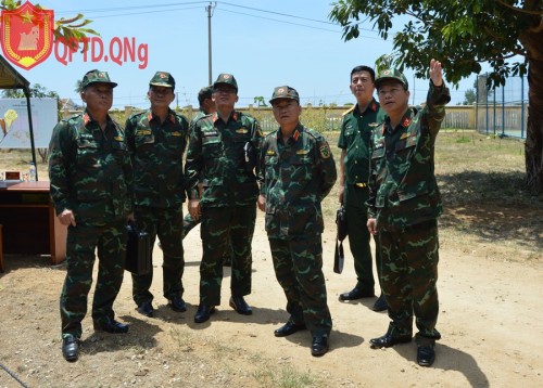 Tư lệnh Quân khu 5 kiểm tra nhiệm vụ QS, QP và quy hoạch các công trình tại huyện đảo Lý Sơn.