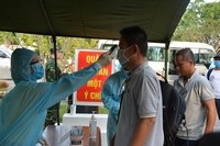 QUẢNG NGÃI DIỄN TẬP THỰC BINH ỨNG PHÓ VỚI DỊCH COVID 19