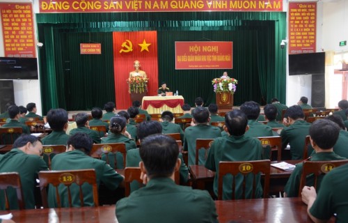 Hội nghị đại biểu quân nhân khu vực tỉnh Quảng Ngãi