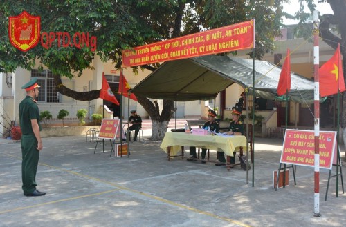 Hội thi Đại đội chấp hành điều lệnh, xây dựng chính quy, quản lý kỷ luật năm 2023.