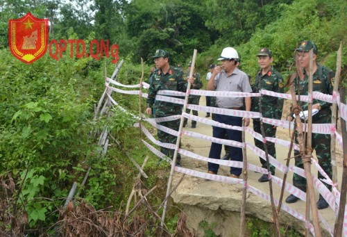 Kiểm tra, khảo sát các phương án phòng chống thiên tai tại huyện Ba Tơ và Trà Bồng