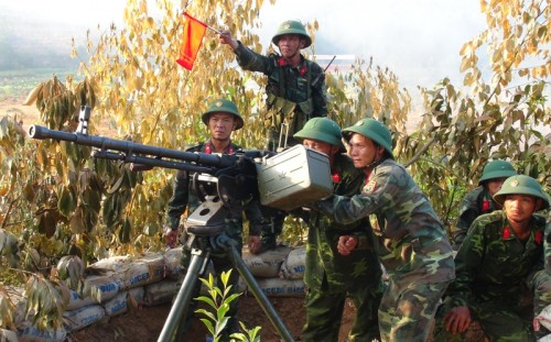 Thành phố Quảng Ngãi diễn tập khu vực phòng thủ  năm 2018.