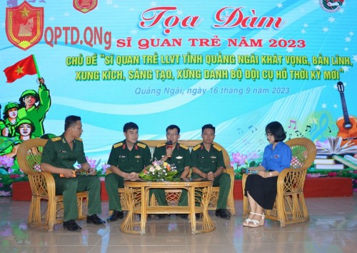 Tọa đàm sĩ quan trẻ năm 2023