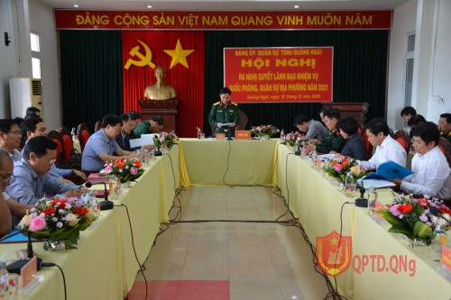 Đảng ủy Quân sự tỉnh ra Nghị quyết lãnh đạo nhiệm vụ QP, QSĐP năm 2021