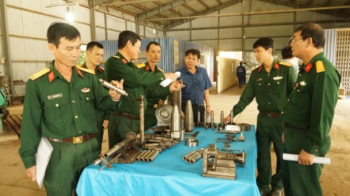 Nghiệm thu trang, thiết bị dây chuyền sản xuất thân, đuôi, đạn cối 100-PST