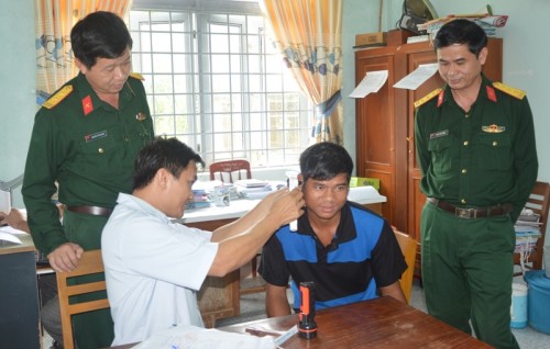 Quảng Ngãi: có gần 4.000 công dân đủ điều kiện sức khỏe tham gia nghĩa vụ quân sự