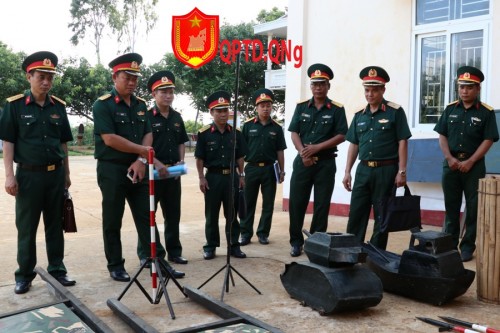 Bộ Tổng Tham mưu kiểm tra công tác huấn luyện và sẵn sàng chiến đấu vị trên đảo Lý Sơn