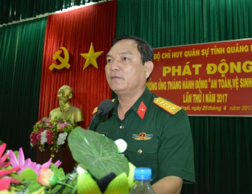 Hưởng ứng tháng vệ sinh an toàn lao động” lần thứ nhất năm 2017.