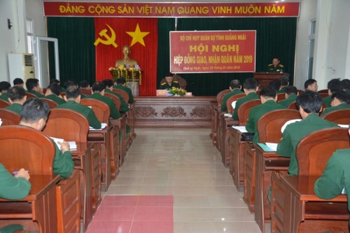  Hội nghị hiệp đồng giao nhận quân năm 2019.
