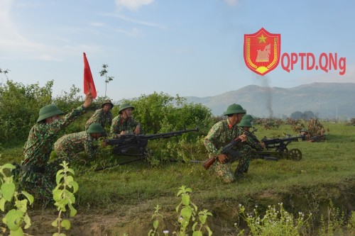 Mộ Đức hoàn thành diễn tập khu vực phòng thủ huyện năm 2021