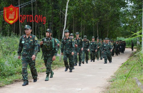 Bộ CHQS tỉnh luyện tập chuyển trạng thái sẵn sàng chiến đấu năm 2024