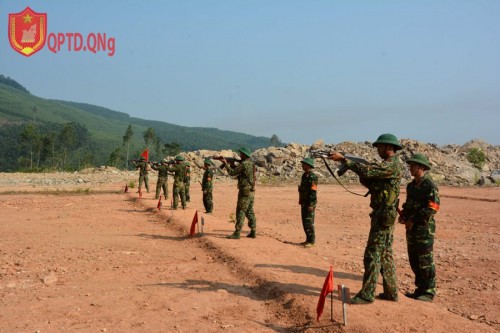 Kiểm tra thực hành “bắn bài 1 AK