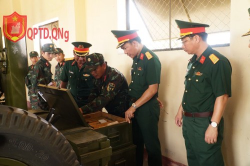 Bộ CHQS tỉnh Quảng Ngãi tham gia hội thi kho vũ khí, đạn cấp chiến thuật, chiến dịch năm 2022