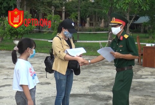 341 người Quảng Ngãi từ Đà Nẵng trở về đã hoàn thành cách ly tập trung