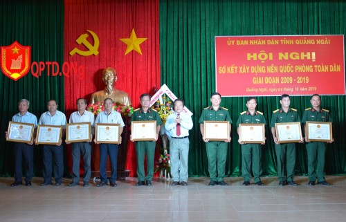 Hội nghị sơ kết 10 năm xây dựng nền quốc phòng toàn dân giai đoạn 2009-2019