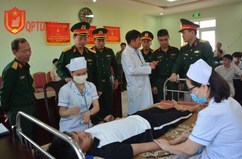 Bộ CHQS tỉnh kiểm tra công tác khám tuyển nghĩa vụ quân sự (NVQS) năm 2023 tại huyện Bình Sơn và TP.Quảng Ngãi.