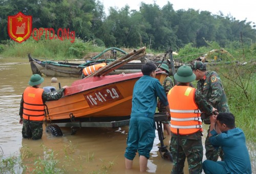 Kiểm tra công tác chuẩn bị phòng, chống thiên tai – tìm kiếm cứu nạn năm 2023 của các cơ quan, đơn vị thuộc Bộ CHQS tỉnh.