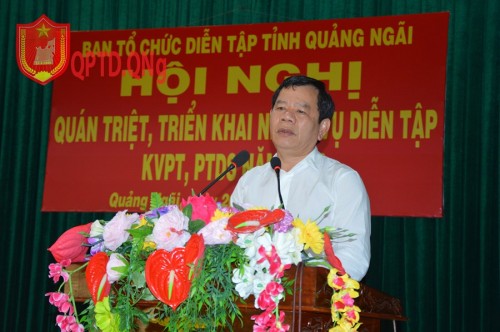 Triển khai nhiệm vụ diễn tập khu vực phòng thủ tỉnh (PTDS) và các huyện, thị xã, thành phố năm 2022