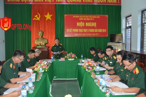 Sơ kết công tác thi đua khen thưởng và phong trào Thi đua Quyết thắng 6 tháng đầu năm 2019.