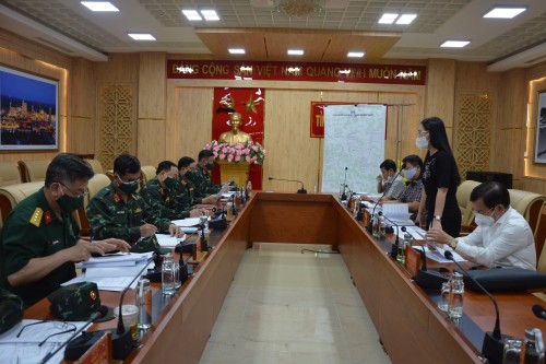 BỘ TƯ LỆNH QUÂN KHU 5 LÀM VIỆC TẠI QUẢNG NGÃI