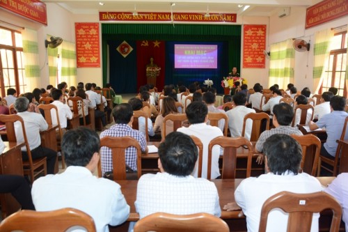 Hơn 100 cán bộ xã, phường thị trấn được bồi dưỡng kiến thức quốc phòng an ninh