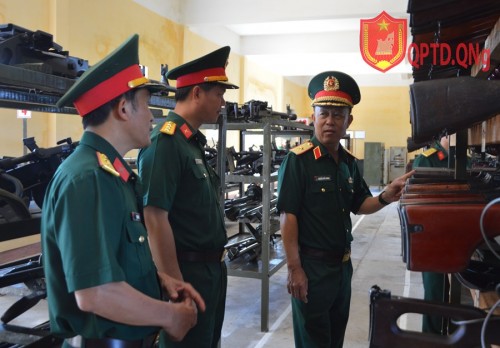 Quân khu 5 kiểm tra thực hiện công tác kỹ thuật và cuộc vận động 50