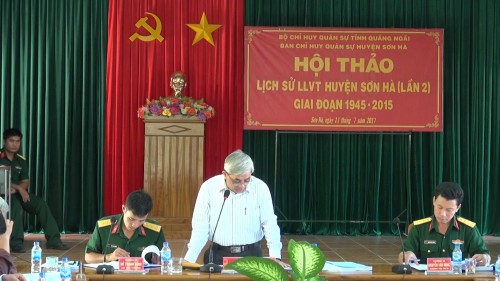 Sơn Hà hội thảo lịch sử