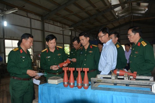 Nghiệm thu sản phẩm đạn cối 82 - st tại Nhà máy Cơ khí An Ngãi