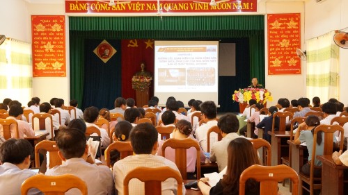 75 cán bộ chủ trì các xã, phường, thị trấn  được bồi dưỡng kiến thức quốc phòng