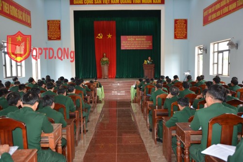 Hội nghị tổng kết rút kinh nghiệm huấn luyện và công tác chấp hành kỷ luật, pháp luật, an toàn quân đội trong lực lượng vũ trang tỉnh năm 2022. 