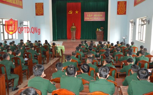 Tập huấn cán bộ năm 2023