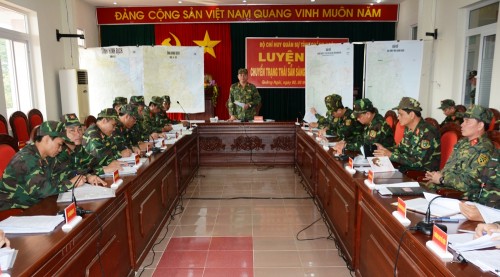 Luyện tập chuyển trạng thái sẵn sàng chiến đấu 