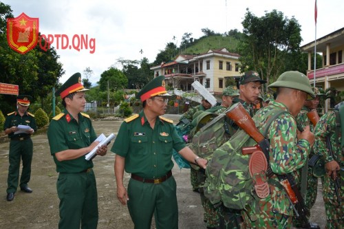 Bộ CHQS tỉnh Kiểm tra công tác quốc phòng, quân sự địa phương năm 2022