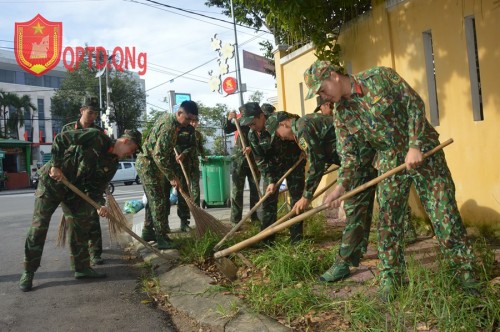 Tuổi trẻ lực lượng vũ trang tỉnh sôi nổi ra quân “Ngày Chủ nhật xanh” 