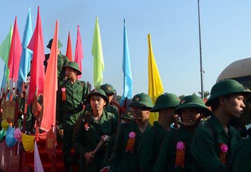 Quảng Ngãi hoàn thành công tác giao - nhận quân năm 2019.