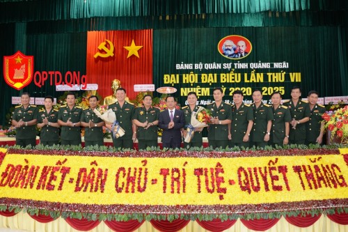 Đảng bộ Quân sự tỉnh Quảng Ngãi: Đại hội đại biểu lần thứ VII, nhiệm kỳ 2020-2025