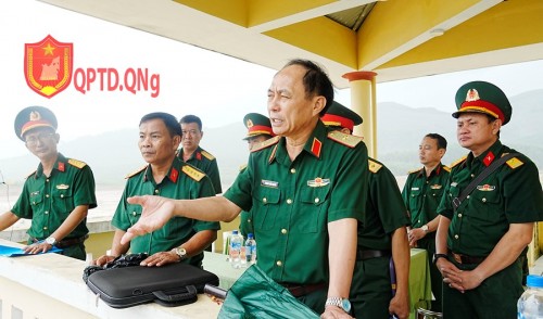 QUÂN KHU 5 KIỂM TRA, KHẢO SÁT VỊ TRÍ HUẤN LUYỆN CHIẾN SĨ MỚI 