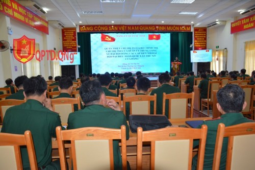 HỘI NGHỊ HỌC TẬP, QUÁN TRIỆT, TRIỂN KHAI THỰC HIỆN CÁC CHỈ THỊ, KẾT LUẬN, QUY ĐỊNH CỦA BỘ CHÍNH TRỊ, BAN BÍ THƯ VÀ QUÂN ỦY TRUNG ƯƠNG