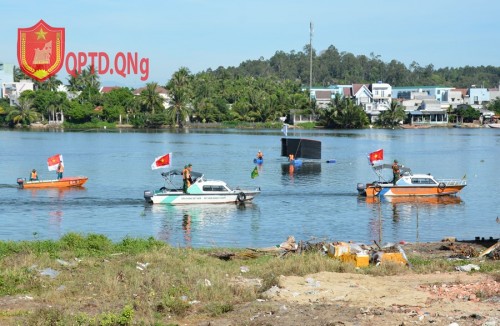 THÀNH PHỐ QUẢNG NGÃI DIỄN TẬP ỨNG PHÓ BÃO MẠNH, SIÊU BÃO VÀ TÌM KIẾM CỨU NẠN NĂM 2024