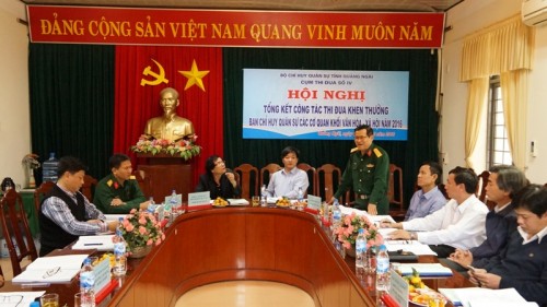 Khối thi đua Văn hóa - xã hội  tổ chức Hội nghị tổng kết phong trào thi đua quyết thắng năm 2016, triển khai nhiệm vụ năm 2017