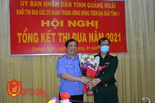 Khối thi đua các cơ quan, đơn vị Trung ương đóng trên địa bàn tỉnh tổng kết công tác thi đua khen thưởng năm 2021 và phương hướng nhiệm vụ năm 2022. 