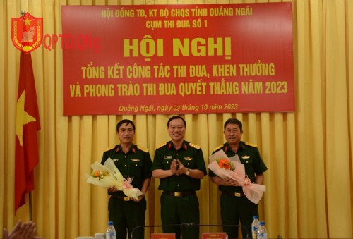 6 cụm thi đua LLVT tỉnh  Tổng kết công tác Thi đua - Khen thưởng và phong trào Thi đua Quyết thắng năm 2023.