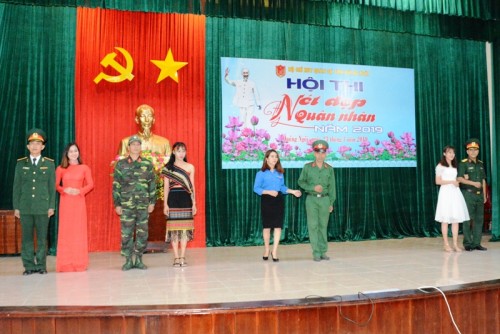    Hội thi “Nét đẹp quân nhân” Lực lượng vũ trang tỉnh Quảng Ngãi  năm 2019