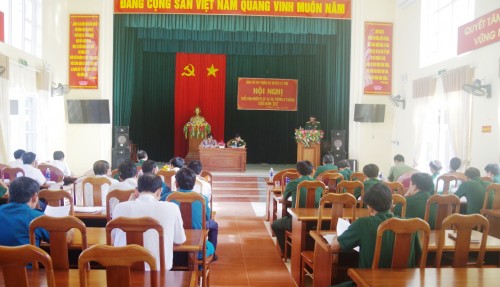 LÝ SƠN: TRIỂN KHAI NHIỆM VỤ QP-QSĐP  6 THÁNG CUỐI NĂM 2017